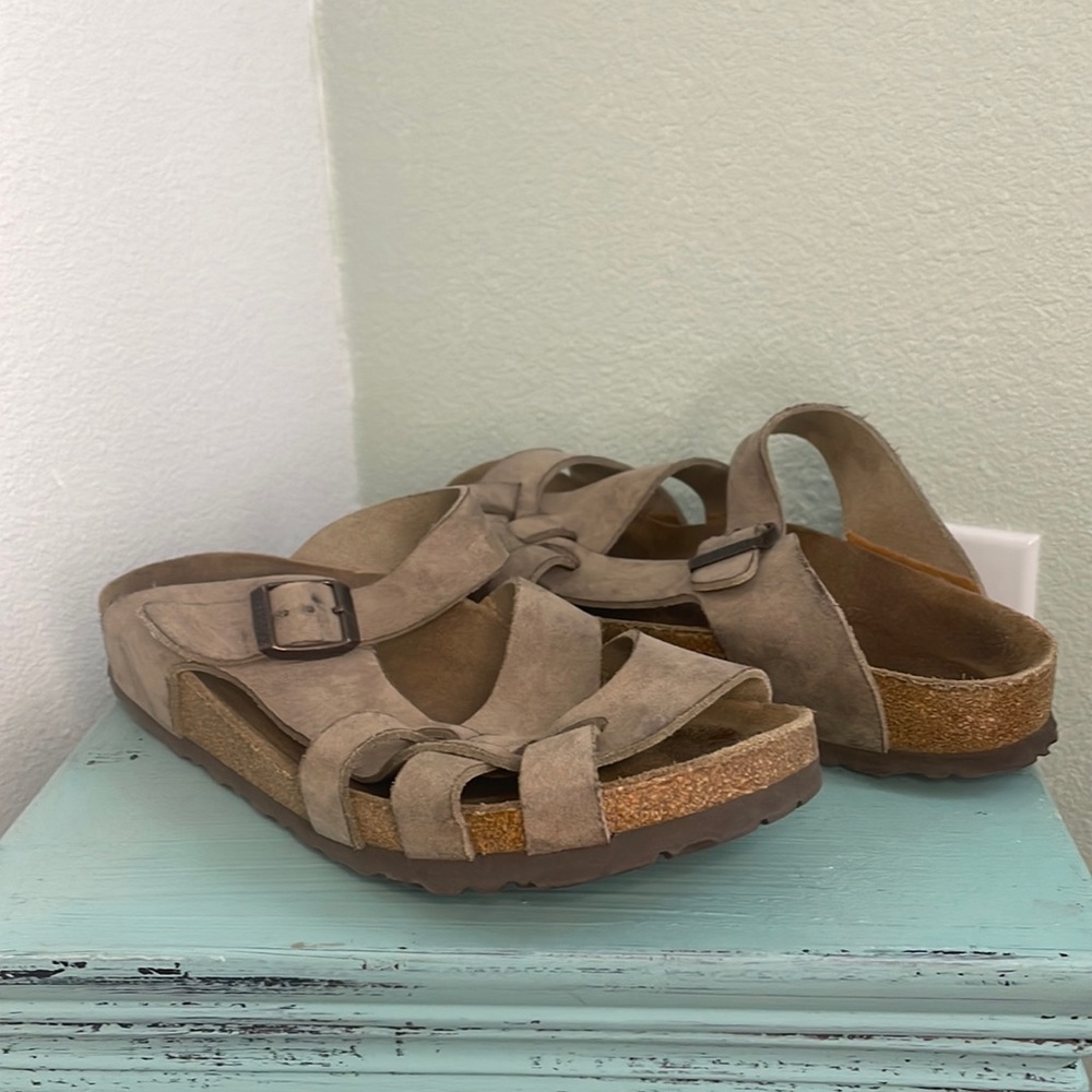 Suede Birkenstocks
